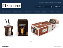 Tablet Screenshot of magpiebox.com